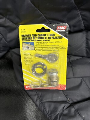 MAG SECURITY Drawer and Cabinet Lock with Key   Secure