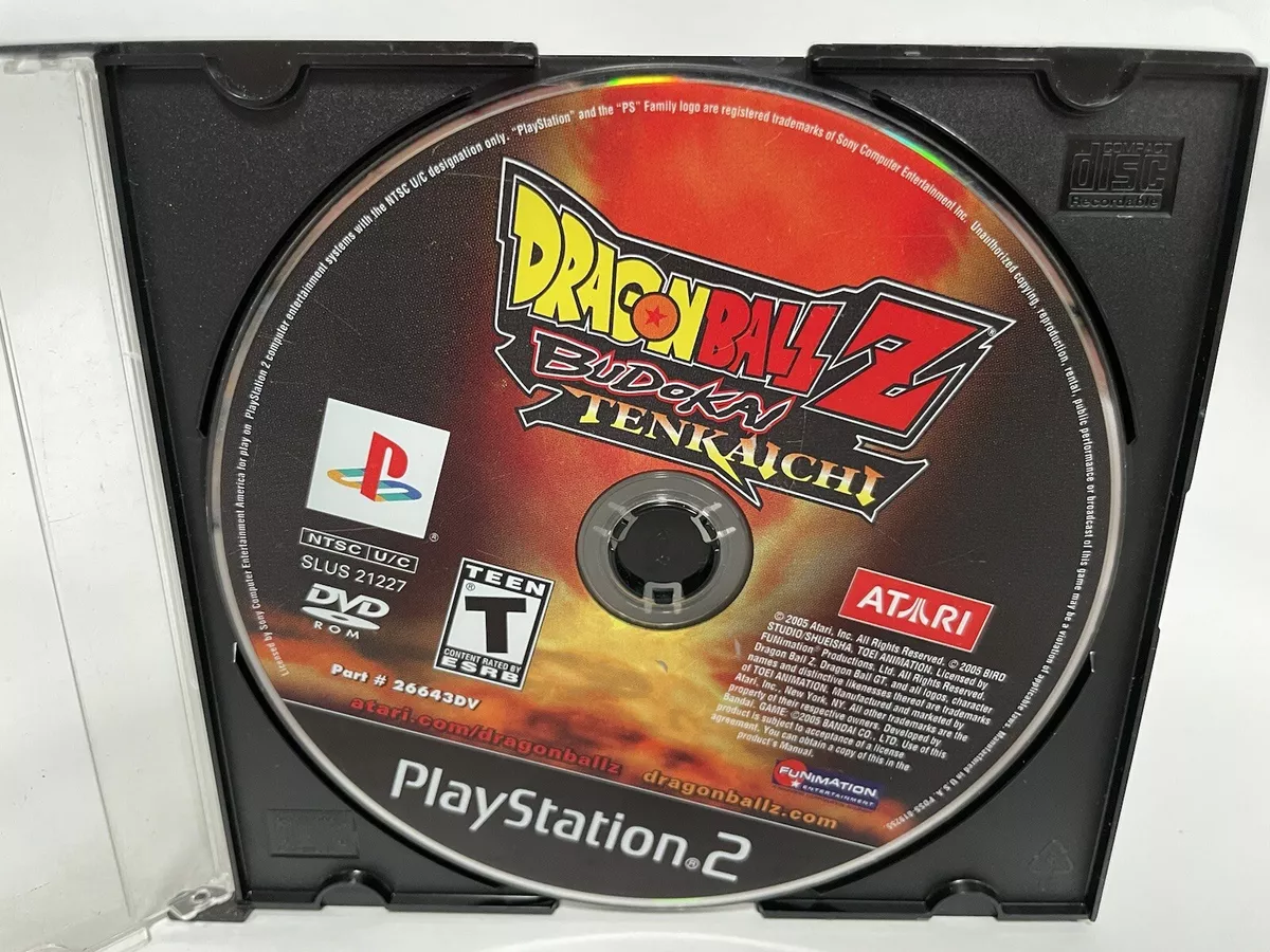 Just Bought Back Disc Only - Dragon Ball Z Budokai Tenkaichi 3 for