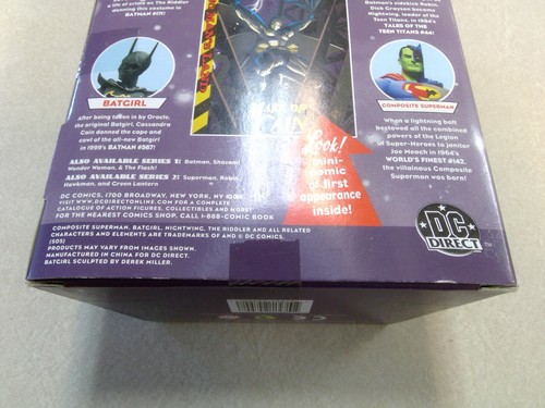 DC Direct First Appearance Figure Sealed Batgirl - Bild 9 von 11