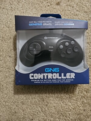 Hyperkin Sega Genesis GN6 Wired Controller for RetroN 3 & Sega Genesis NiB