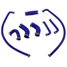 New Radiator Silicone Hose Kit Blue Fit Triumph TR2 52-55,TR3 55-57,TR3A 57-61