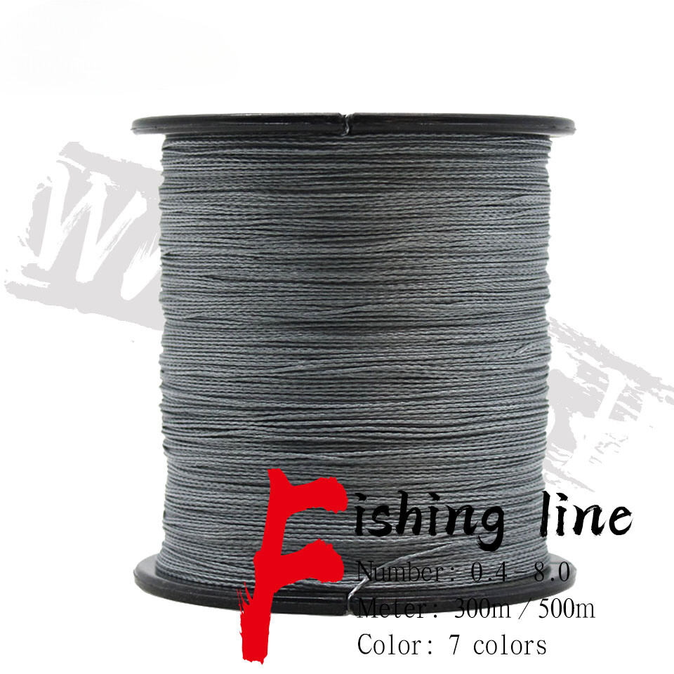 8X Fishing Line 300M 500M 8 Strands Braided Fishing Line