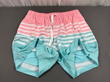 NWOT Chubbies The On The Horizons 5.5  Swim Trunk With Liner Large