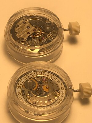 NEW OLD STOCK ETA UNITAS 2641 MOVEMENT 17J WIND-UP DATE ORIGINAL PACKAGE 7 3/4'''