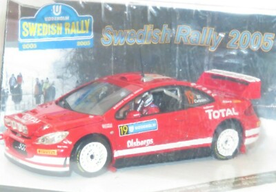 1/43 Peugeot 307 WRC Total Olsbergs Rallye Schweden 2005 #19 D.Carlsson
