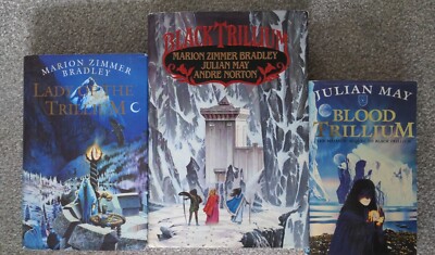Trillium Saga by Julian May, Bradley & Norton - Black, Blood, Lady