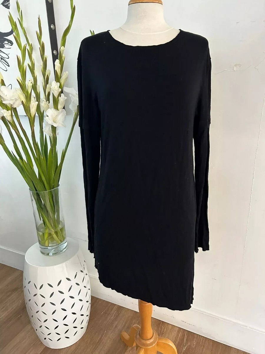 chinese dress ladies PACO RABANNE WOMEN Long-sleeve asymmetric-hem mini dress Black –  MAISONDEFASHION.COM main image 1