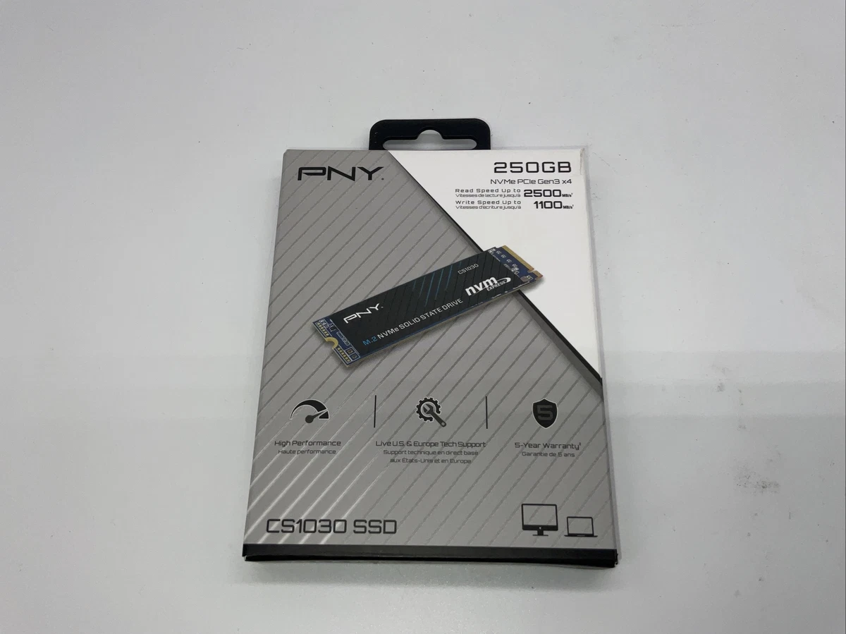 PNY CS1030 250GB M.2 NVMe Internal SSD (M280CS1030-250-RB