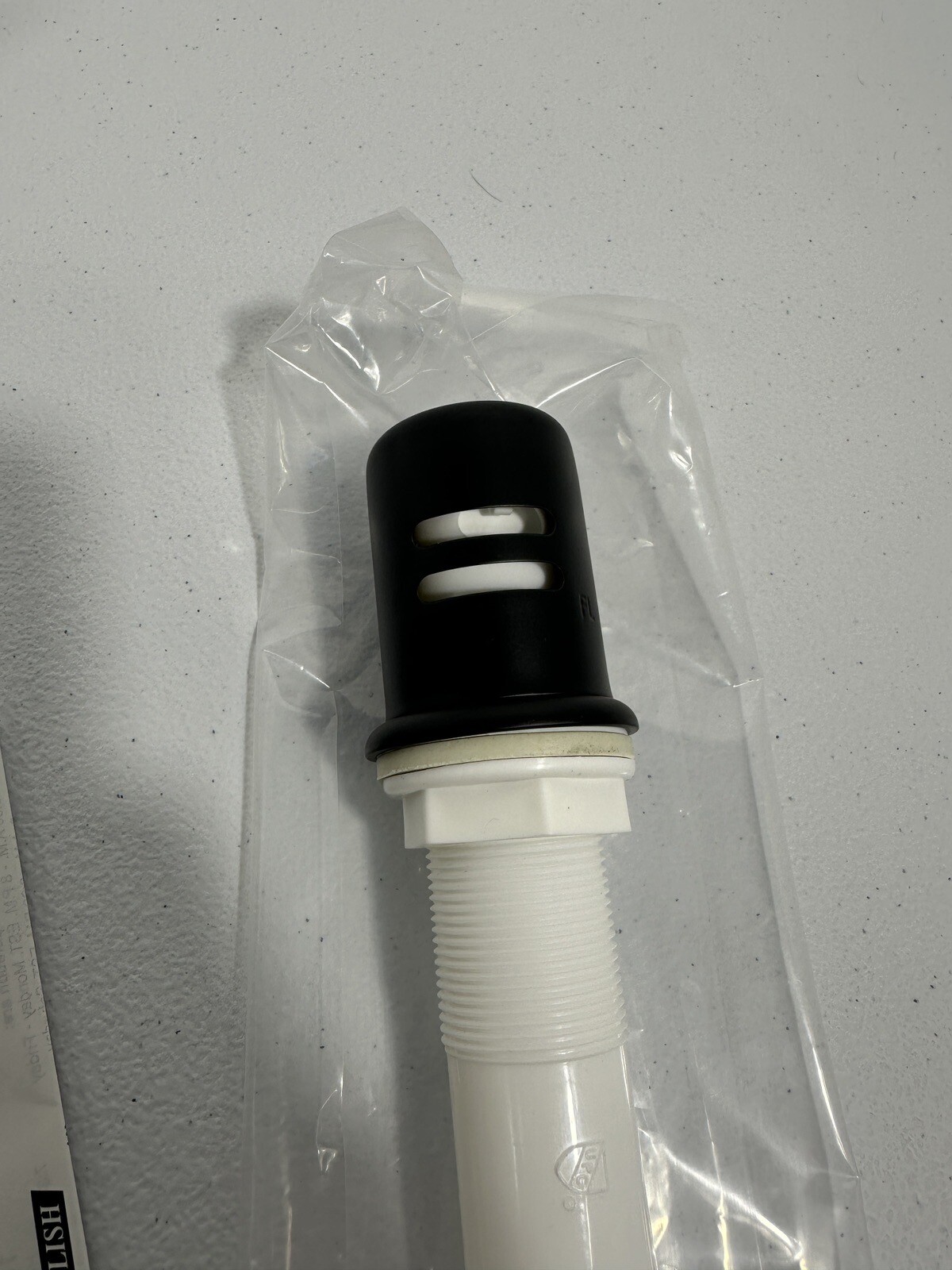 Moen 105895BL Plastic and Metal Air Gap Matte Black eBay