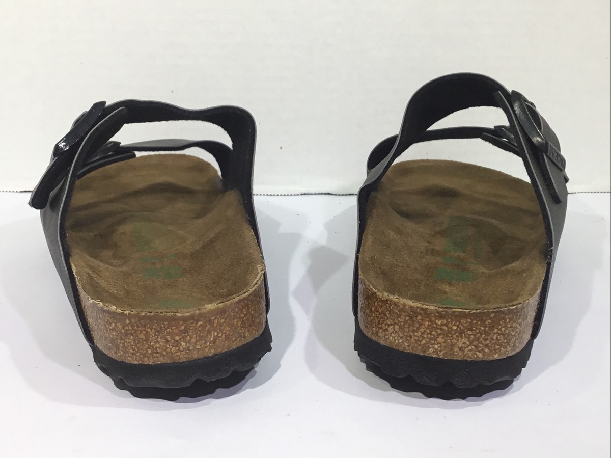 Birkenstock Women's Size 7 EU 38 Narrow Arizona Anthracite Vegan