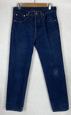 501 Dark Blue Denim Jeans 