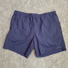 Columbia Shorts Men 2XL 8L Blue PFG Omni Shade Flat Front Hiking Fishing Outdoor