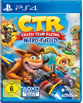 Playstation 4 CRASH Team Racing Nitro Fueled NEU