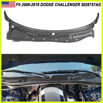 NEW WINDSHIELD WIPER COWL GRILLE PANEL For 2008-2019 DODGE CHALLENGER