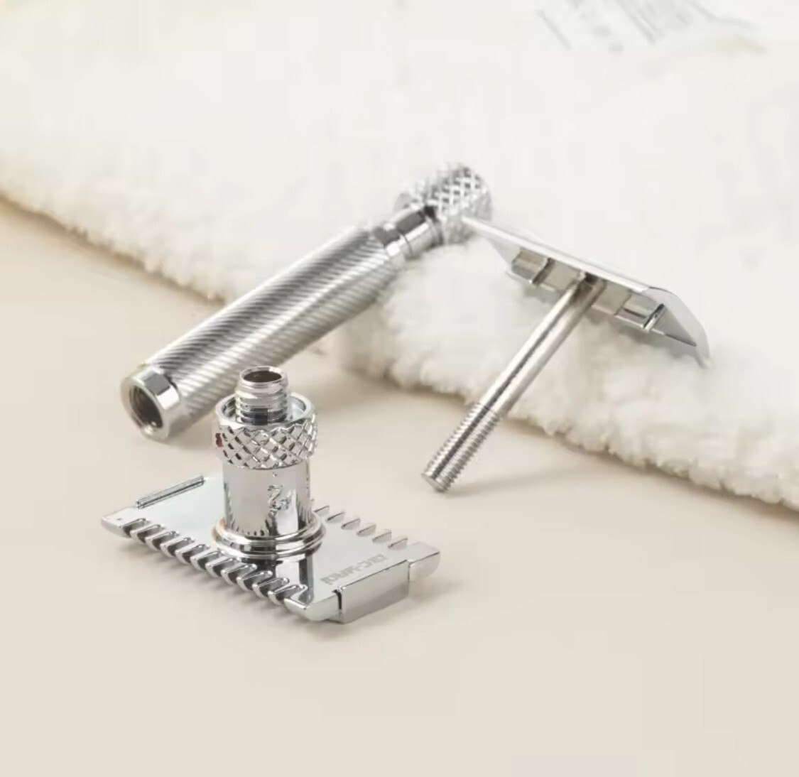 Yaqi Adjustable Safety Razor Mild To Aggressive Chrome / Gunmetal -Select Option
