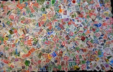 GERMANY MIXED STAMPS off paper mixture / kiloware 7 oz. (200 grams) B4