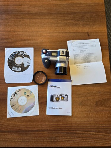 Epson PhotoPC 3000z Camera with Hard Case - Tested in Good Working Condition - Bild 11 von 19