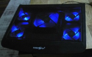 EVERMIX Lüfter Kühler für Laptop Kühlkörper