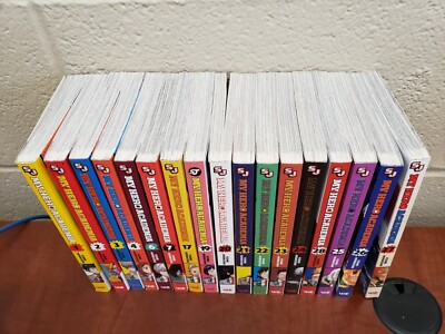 コミック・アニメ My Hero Academia Bulk Lot 17pcs Japan My Hero Academia Manga Lot 17 Vol. Anime1-4,6,7,17,19, 20-28 by
