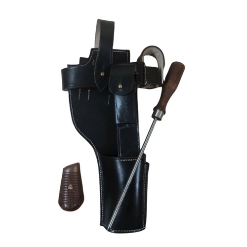 Warreplica Deutsche C96 Broomhandle Mauser Holster Schwarz 1118837