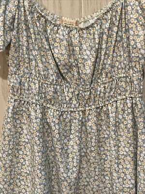 altar'd state green floral dress NWT Altar'd State Women's Small Floral Lace Teal Dress – mithmagazine main image 1