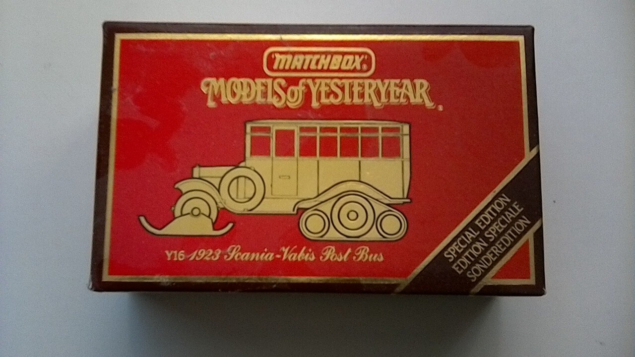 Matchbox Yesteryear Y16, Scania Vabis Post Bus - Free Price Guide