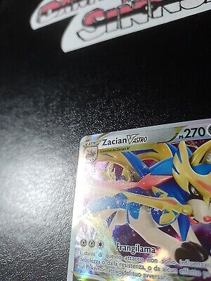 Carta Pokémon Zacian V ASTRO (CRZ 096) - Ultra Rare - Zenit Regale - Near  Mint - Italiano