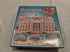 Puzzle Plex - The White House; a 3D Puzzle; 350 Pieces TeleBrands; 1994 