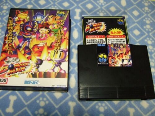 Neo Bomberman, Game NEO GEO AES SNK ""Convert"" NEW - Picture 1 of 2