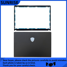 New For MSI Raider GE78 HX 13V MS-17S1 LCD Back Cover Top Case / Front Bezel