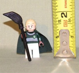DRACO MALFOY Minifigure loose from Lego 4737 QUIDDITCH MATCH Harry Potter