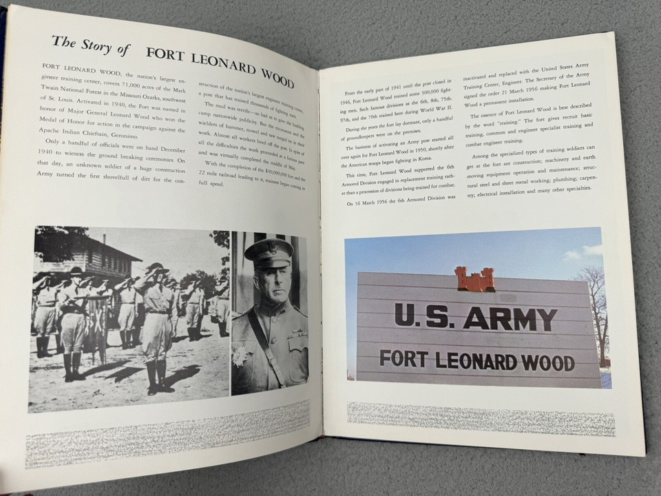 US Army Training Center Engineer Yearbook Fort Leonard Wood MO 1964 ...