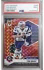 2021 Mosaic Tom Brady Red Mosaic number 284 Mint Grade 9 Serial number 71274927