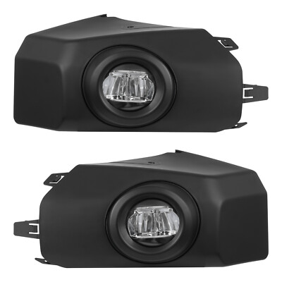 LED Fog Light Daytime Running Light Black Fit For Toyota FJ Cruiser 2007-2014