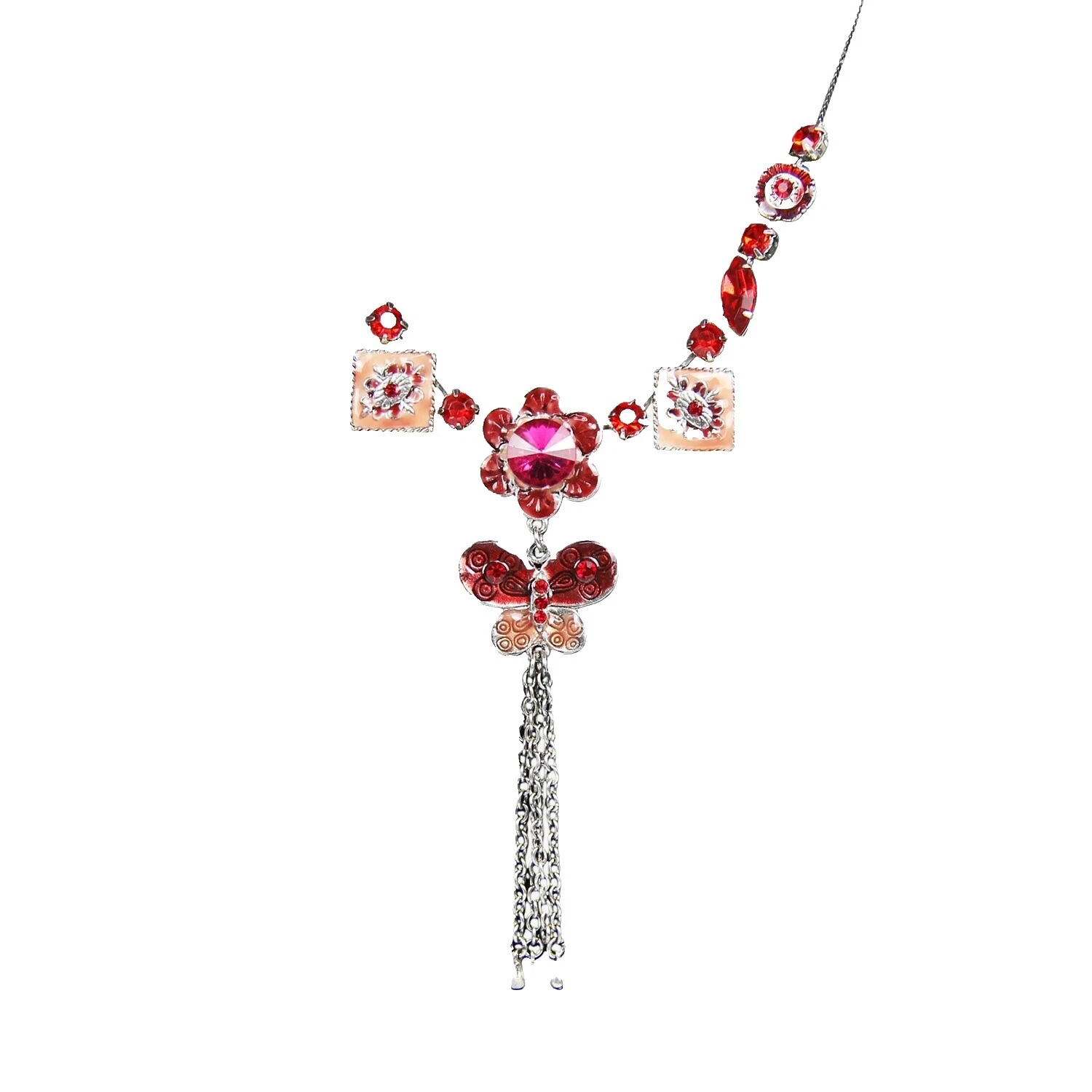 Collares y colgantes De moda de rodio