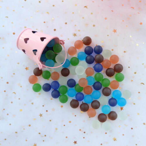 Lot 20 ~ 100 x broyer des billes arénacées perles de verre jouet enfant aquarium décorer 16 mm - Photo 1 sur 15