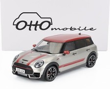 Otto-Mobile 1/18 Mini Clubman JCW John Cooper Works SW 2021 Silver Red OT1106