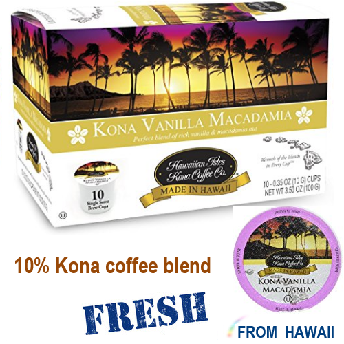 ⭕️Hawaiian Isles Kona Coffee VANILLA 