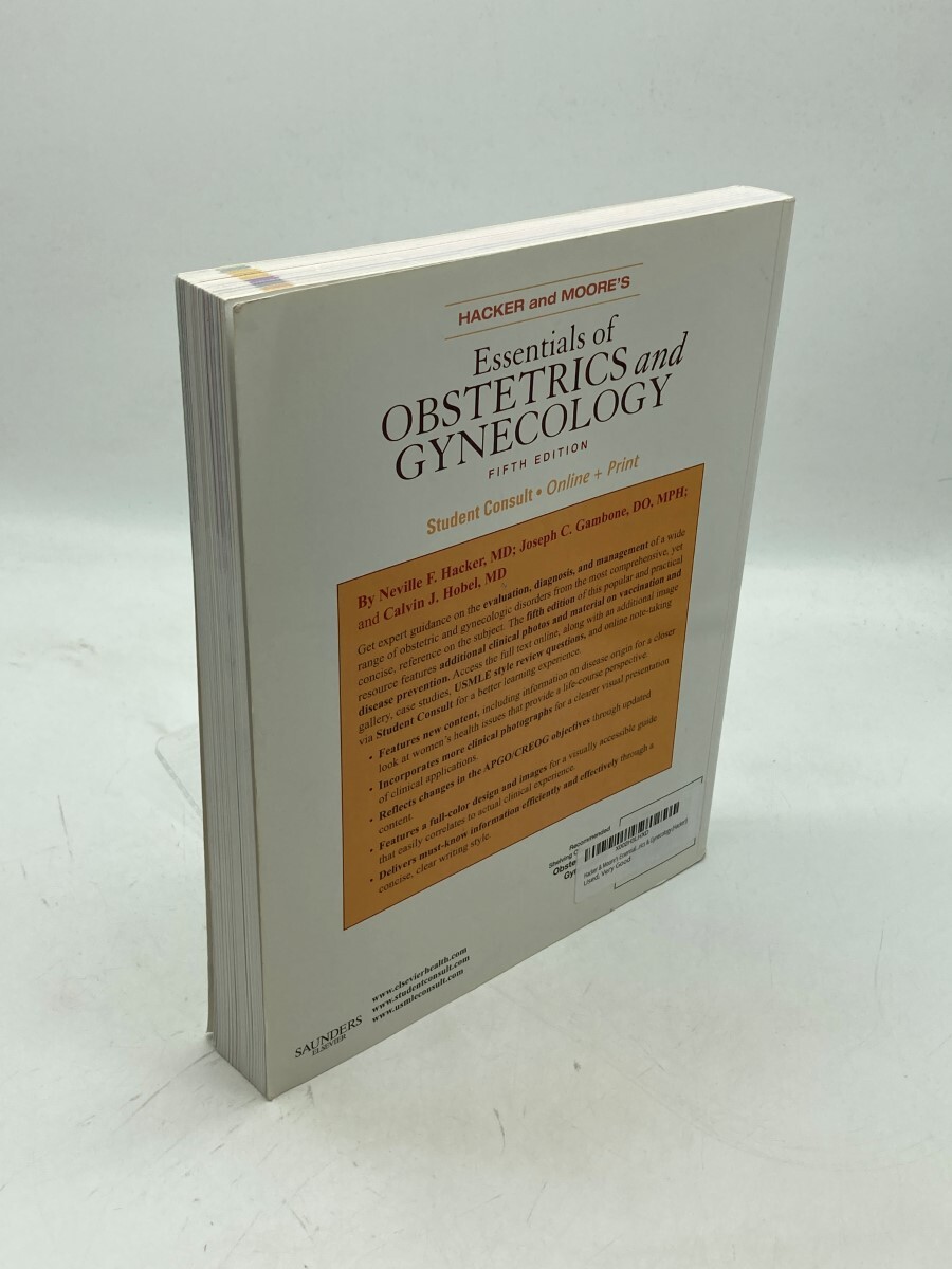 Hacker & Moore's Essentials of Obstetrics and Gynecology With