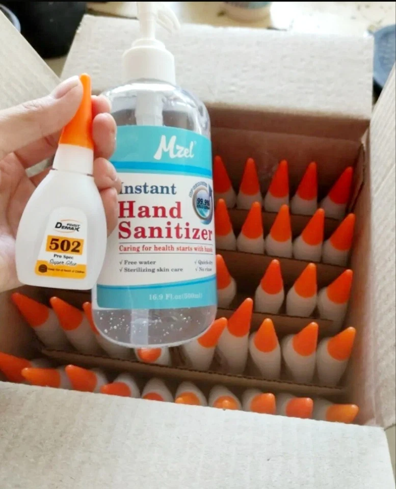 DEMAX Fast 502 Super Glue - 20 Gram ( 50 bottles ) Wood Glue Gam Kuat Gam Kayu - Image 4 of 4