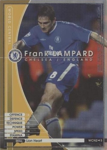 2004-05 Panini WCCF European Clubs # 187 Andres Iniesta Lujan