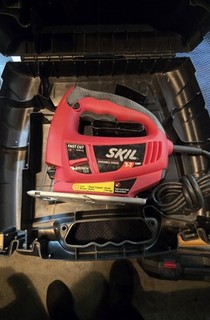 Skil 3.7 AMP Variable Speed Orbital Jigsaw #4380 & Case Pre Owned (BLK 4)