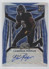 2023 Leaf Metal Blue Wave 6/7 Camerun Peoples #BA-CP1 Auto 0q1p