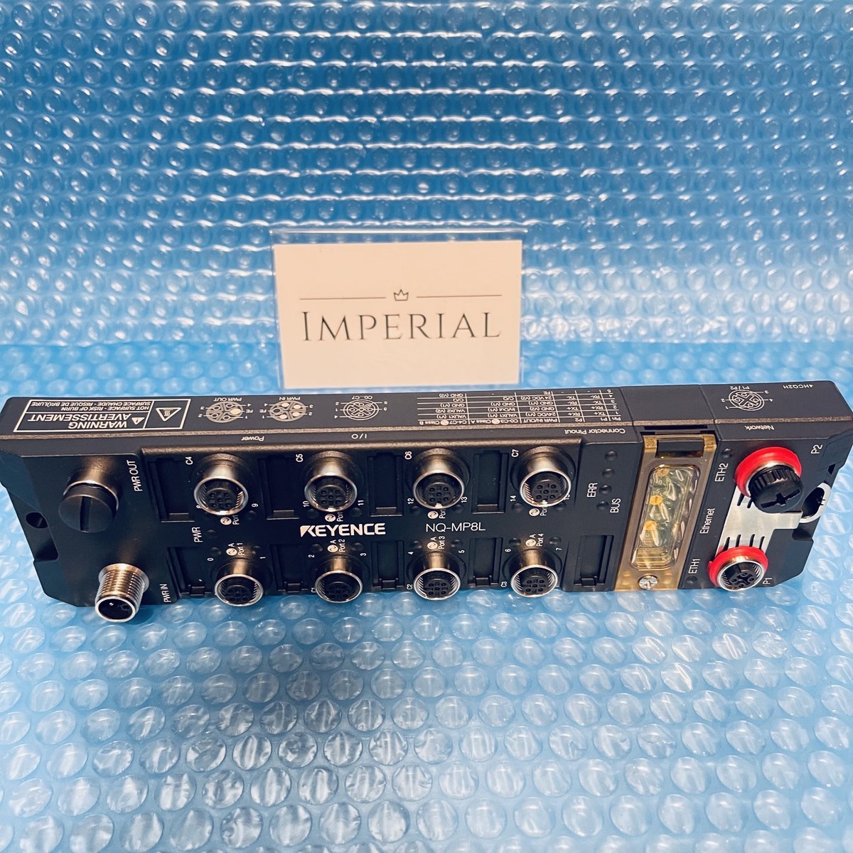 Keyence NQ-MP8L Multi-protocol Compatible IO-Link Master Module No