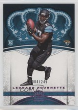 2017 Panini Preferred Crown Royale Rookies Pink 4/249 Leonard Fournette #87 0q3