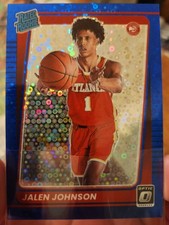 Jalen Johnson Rookie - Blue Fast Break Prizm 42/50