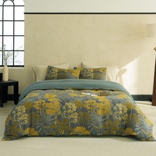 QKTE Premium 100 Cotton Muslin Duvet Cover King Size, 3 PCS Double Gauze Yar...