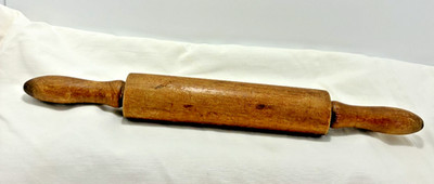 VTG Maple 7'' Rolling Pin with Handles #3214