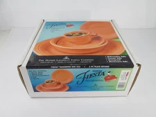 Fiestaware TANGERINE Orange 5 Piece Place Setting 830 325 New in Box Fiesta VTG