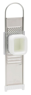 Fantes Garlic Slicer and Grater 45845 Stainless Steel Removable Slider